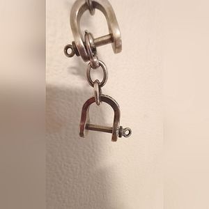 Vintage Tiffany Shackle Key Chain with Valet Key (Deeply Discounted)